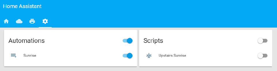 Script and Automation in Hass UI